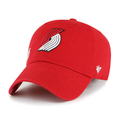 Red Portland Trail Blazers '47 Women's Confetti Undervisor Clean Up Adjustable Hat | NBA