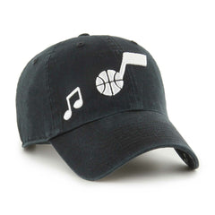 Black Utah Jazz '47 Women's Confetti Undervisor Clean Up Adjustable Hat | NBA