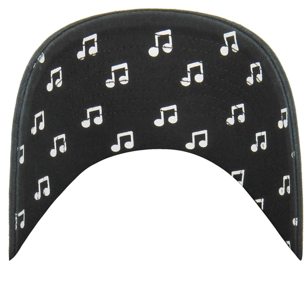 Black Utah Jazz '47 Women's Confetti Undervisor Clean Up Adjustable Hat | NBA