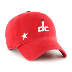 Red Washington Wizards '47 Women's Confetti Undervisor Clean Up Adjustable Hat | NBA