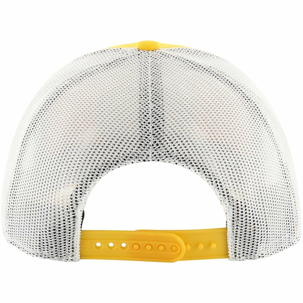 Gold Golden State Warriors '47 Semi Patch Trucker Adjustable Hat sale | NBA
