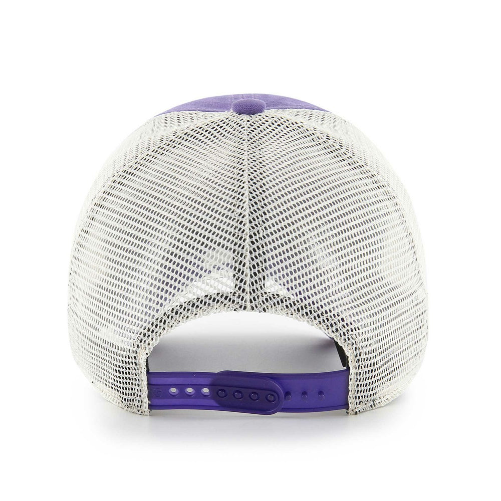 Purple Los Angeles Lakers '47 Five Point Patch Clean Up Adjustable Hat | NBA