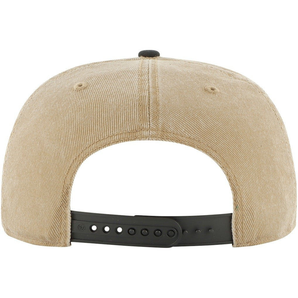 Khaki/Black Brooklyn Nets '47 Chilmark Captain Snapback | NBA
