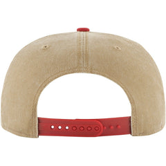 Khaki/Red Chicago Bulls '47 Chilmark Captain Snapback | NBA