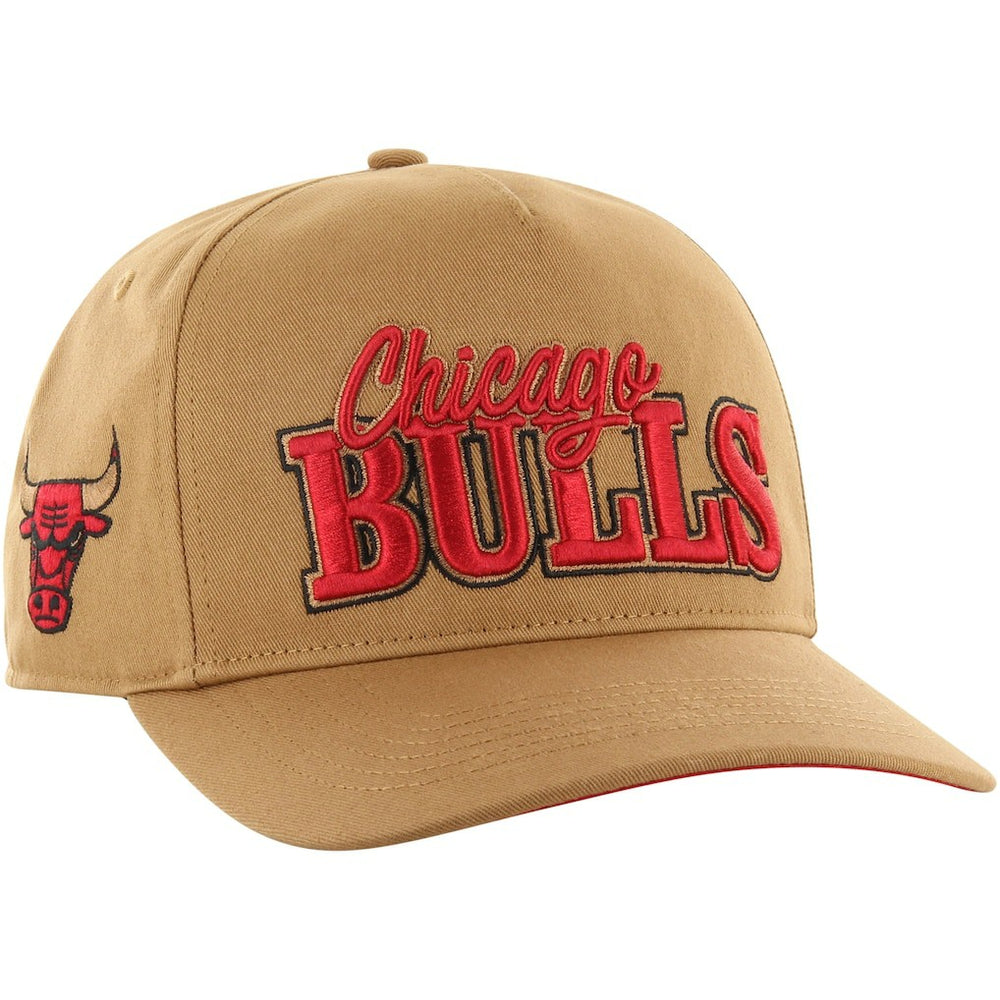 Tan Chicago Bulls '47 Barnes Hitch Adjustable Hat | NBA