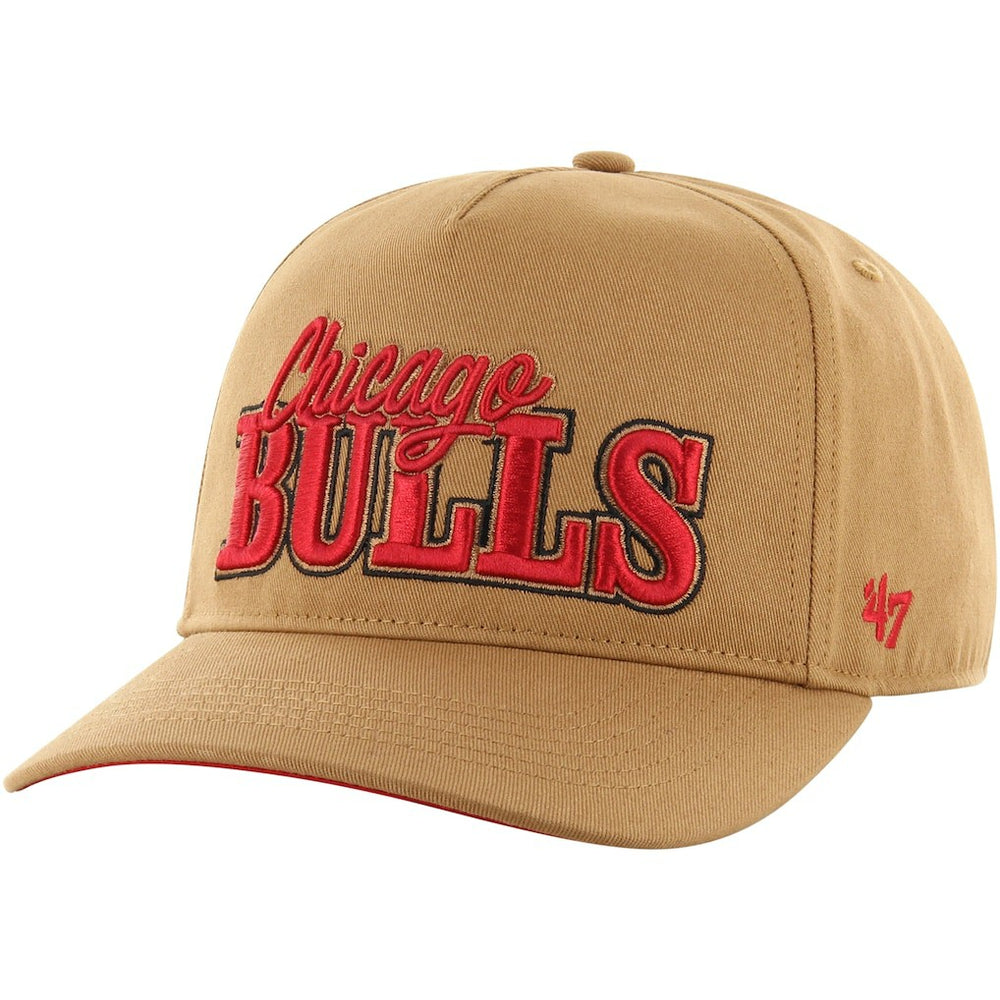 Tan Chicago Bulls '47 Barnes Hitch Adjustable Hat | NBA