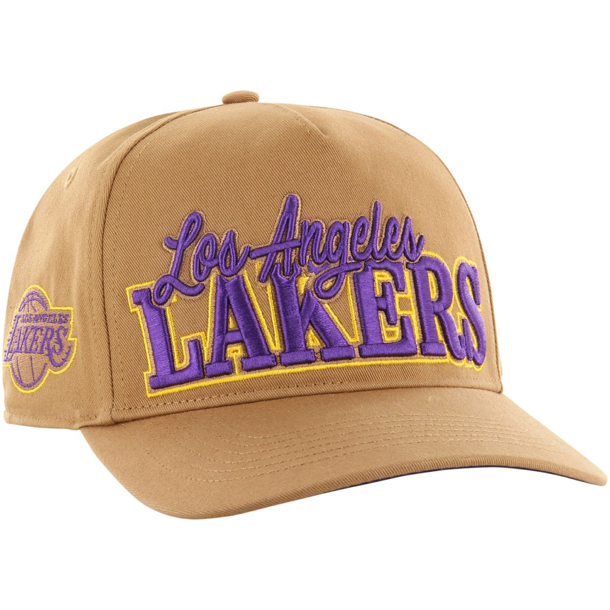 Tan Los Angeles Lakers '47 Barnes Hitch Adjustable Hat | NBA