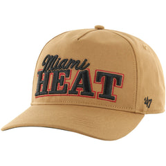 Tan Miami Heat '47 Barnes Hitch Adjustable Hat | NBA