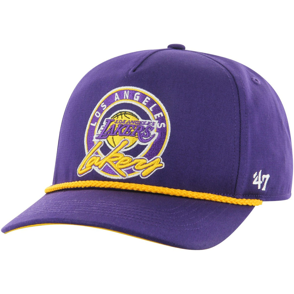 Purple Los Angeles Lakers '47 Ring Tone Hitch Snapback | NBA