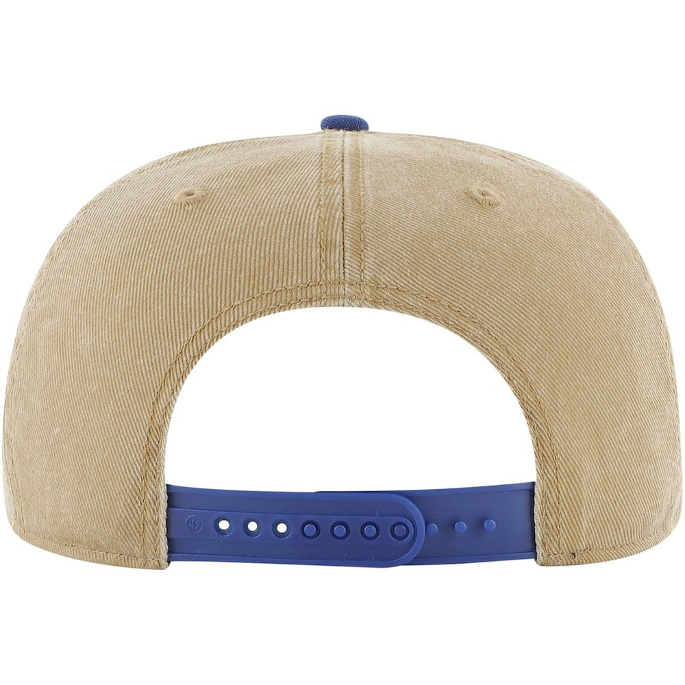 Khaki/Royal Philadelphia 76ers '47 Chilmark Captain Snapback | NBA