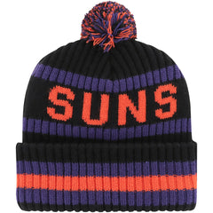 Black Phoenix Suns '47 Bering Cuffed Knit Hat with Pom | NBA