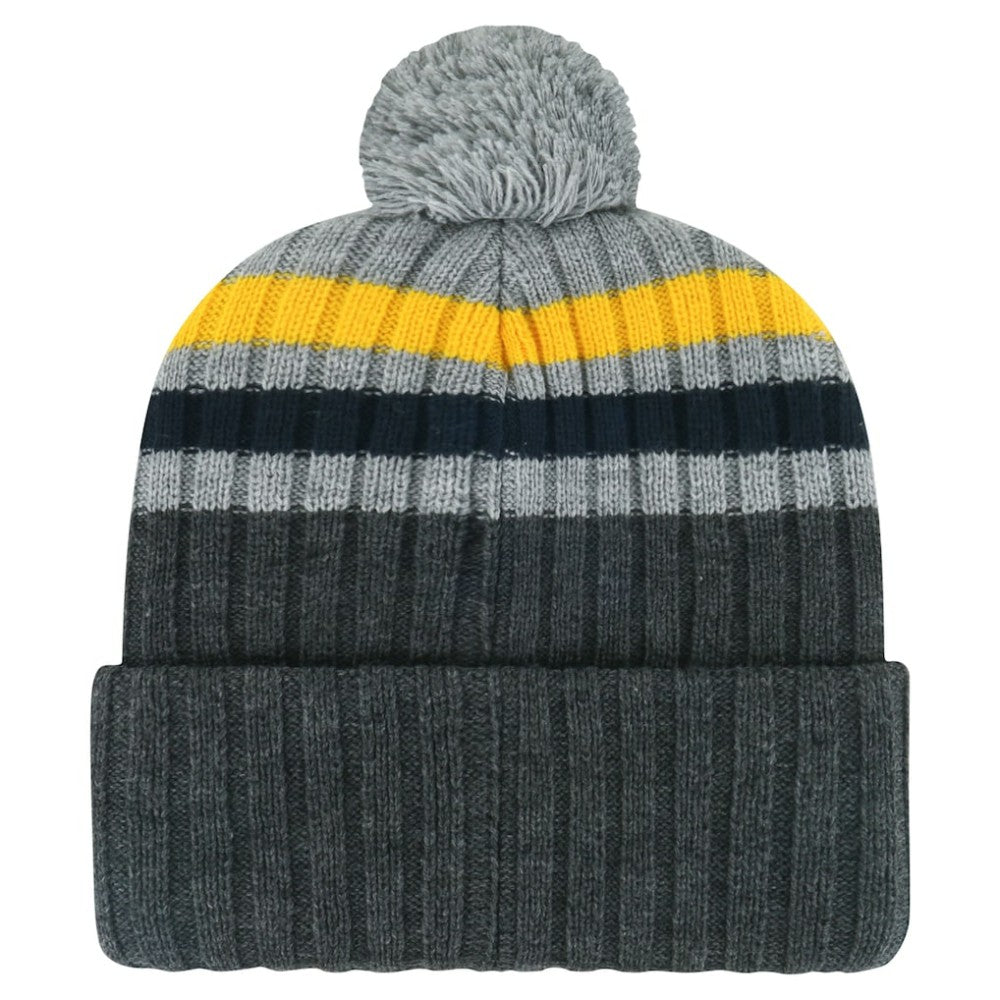 Nashville Predators '47 Stack Patch Cuffed Knit Hat with Pom -  NHL Hats