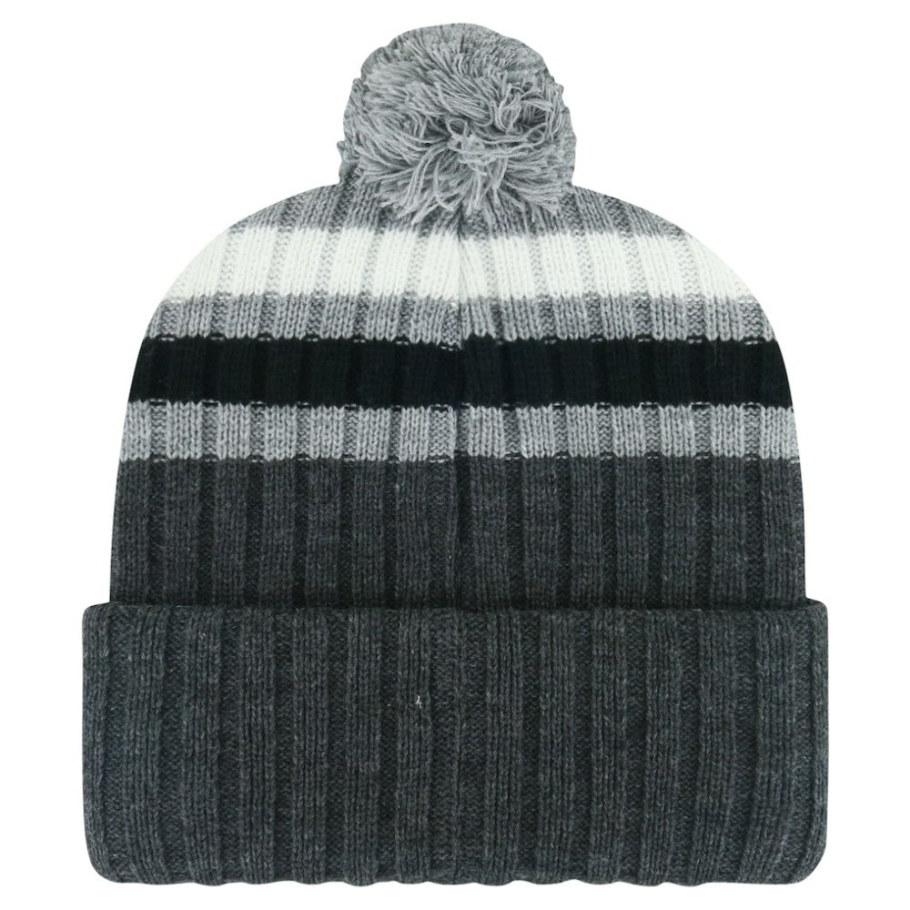 Philadelphia Flyers '47 Stack Patch Cuffed Knit Hat with Pom -  NHL Hats
