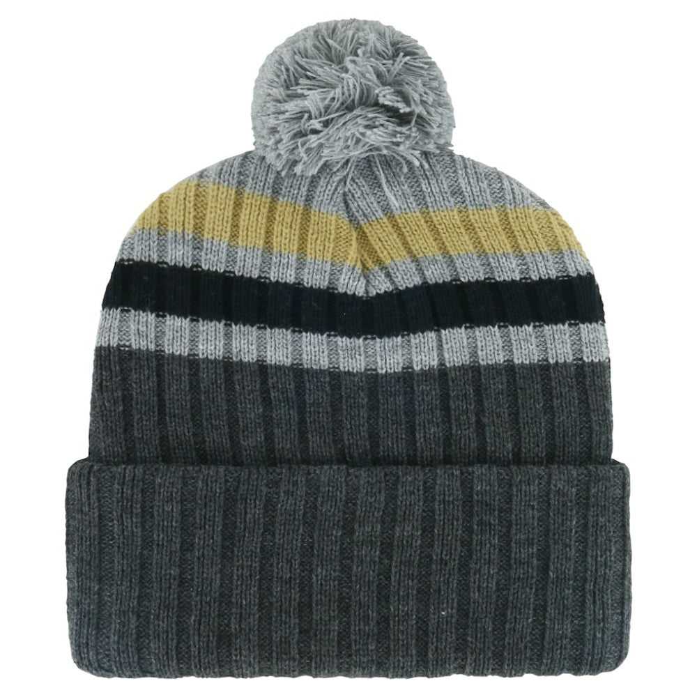 Vegas Golden Knights '47 Stack Patch Cuffed Knit Hat with Pom -  NHL Hats