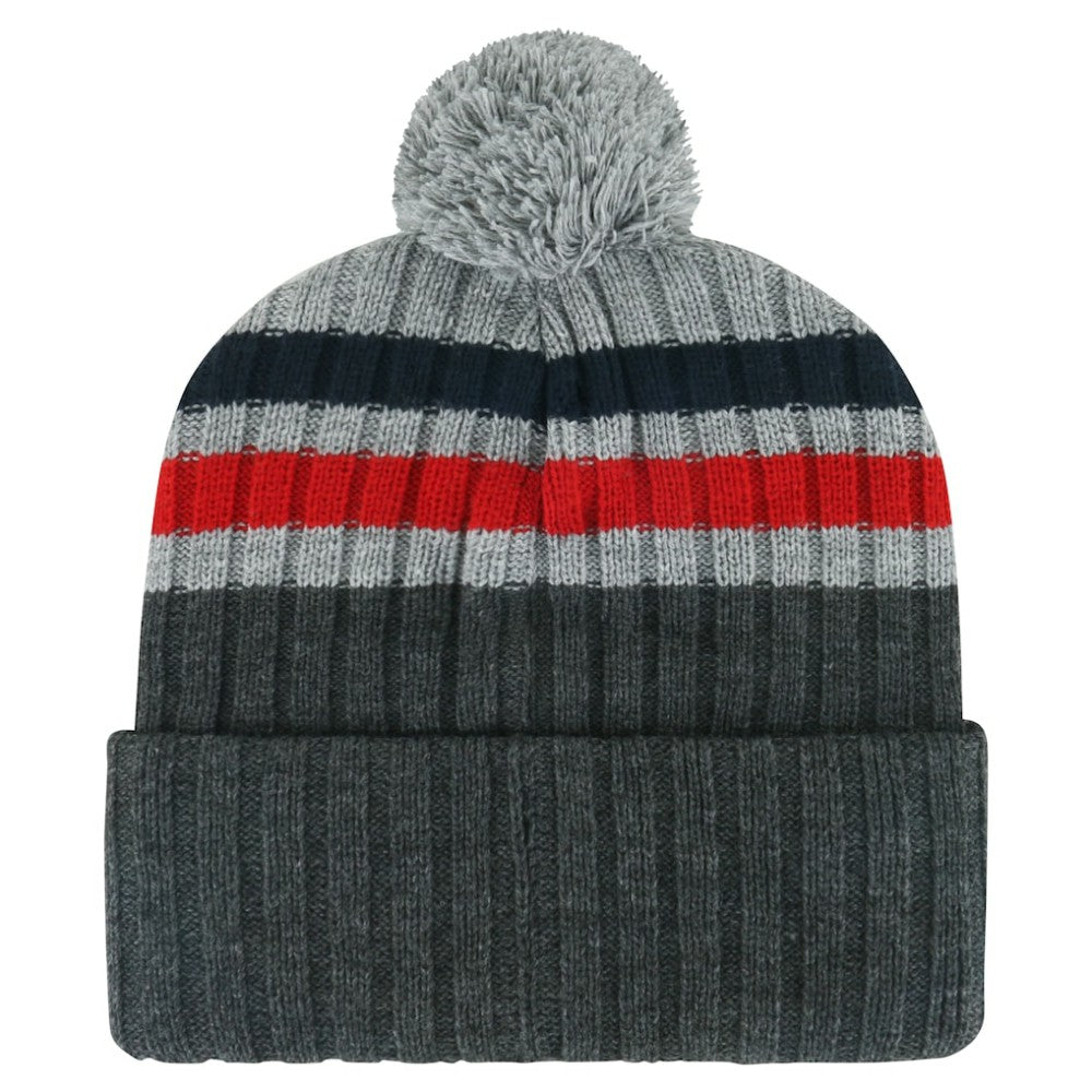 Washington Capitals '47 Stack Patch Cuffed Knit Hat with Pom -  NHL Hats
