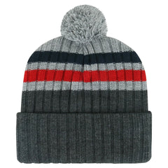 Washington Capitals '47 Stack Patch Cuffed Knit Hat with Pom -  NHL Hats