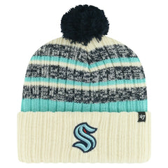 Seattle Kraken '47 Tavern Cuffed Knit Hat with Pom -  NHL Hats