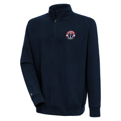 Navy Washington Wizards Antigua Victory Quarter-Zip Pullover Top | NBA