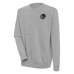 Heather Gray Golden State Warriors Antigua Victory Pullover Sweatshirt sale | NBA
