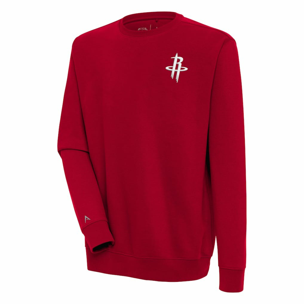 Red Houston Rockets Antigua Victory Pullover Sweatshirt sale | NBA