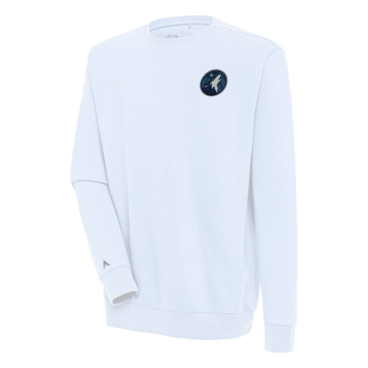 White Minnesota Timberwolves Antigua Victory Pullover Sweatshirt | NBA