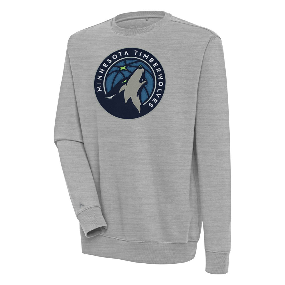 Heather Gray Minnesota Timberwolves Antigua Victory Pullover Sweatshirt | NBA