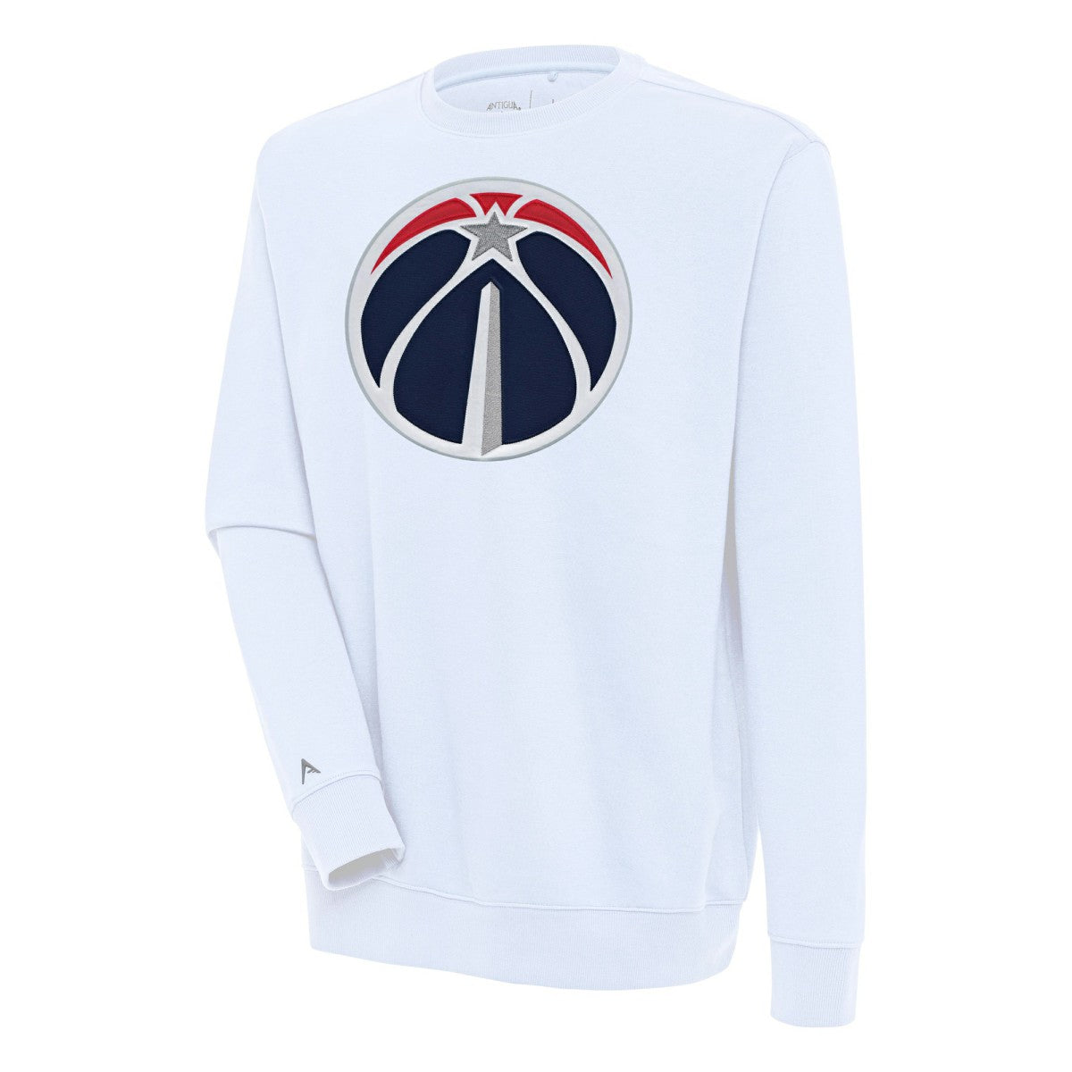 White Washington Wizards Antigua Victory Pullover Sweatshirt | NBA