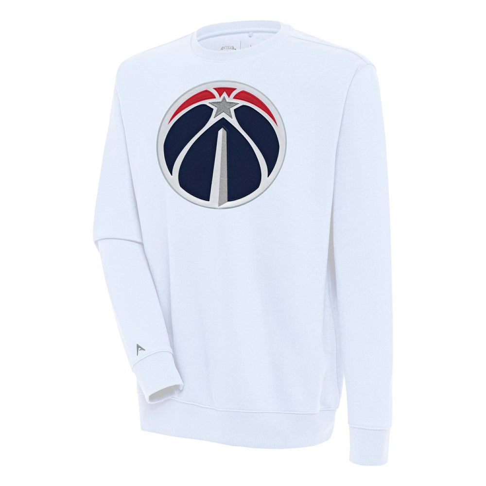 White Washington Wizards Antigua Victory Pullover Sweatshirt | NBA