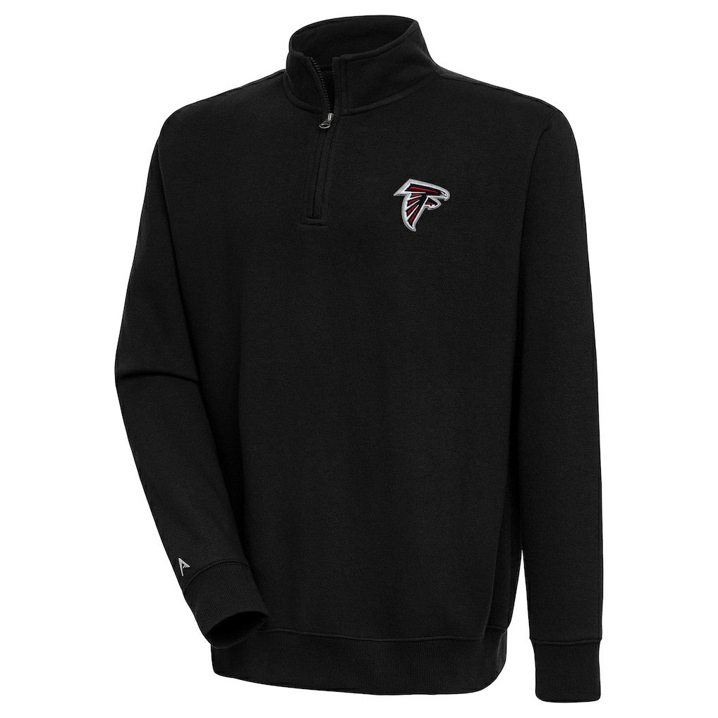 Atlanta Falcons Antigua Victory Quarter-Zip Pullover Top | NFL Online