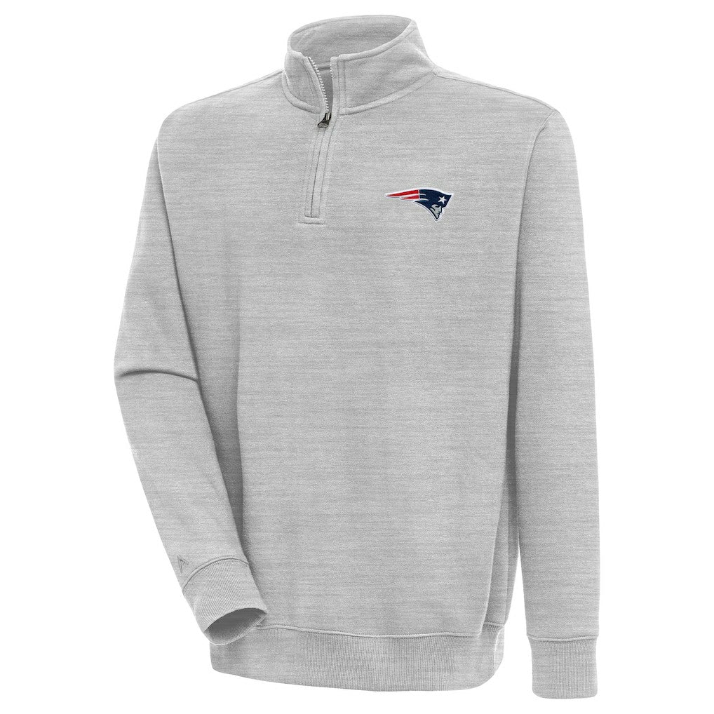 New England Patriots Antigua Victory Quarter-Zip Pullover Top | NFL Hot