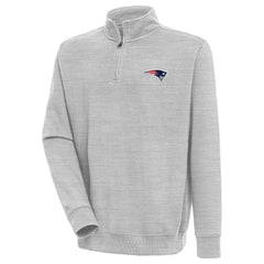 New England Patriots Antigua Victory Quarter-Zip Pullover Top | NFL Hot