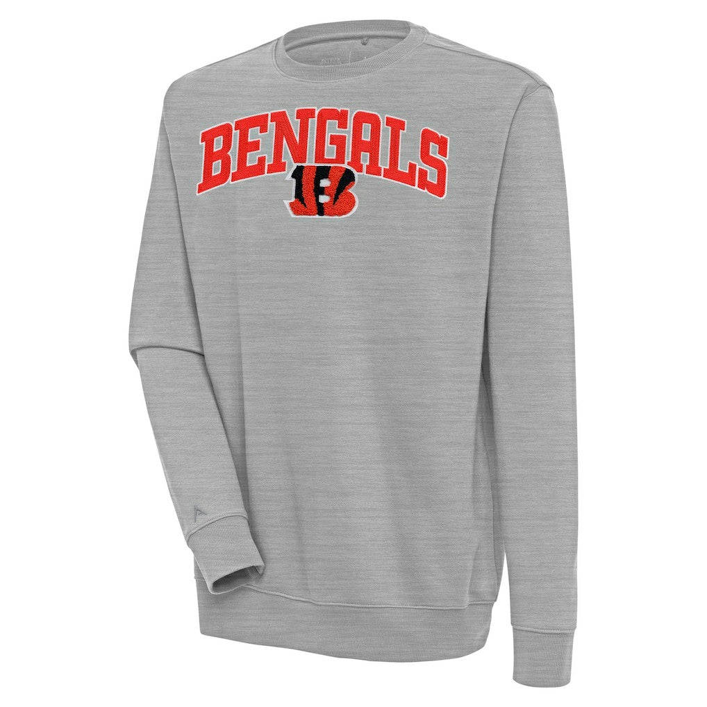 Cincinnati Bengals Antigua Victory Chenille Pullover Sweatshirt | NFL Near me