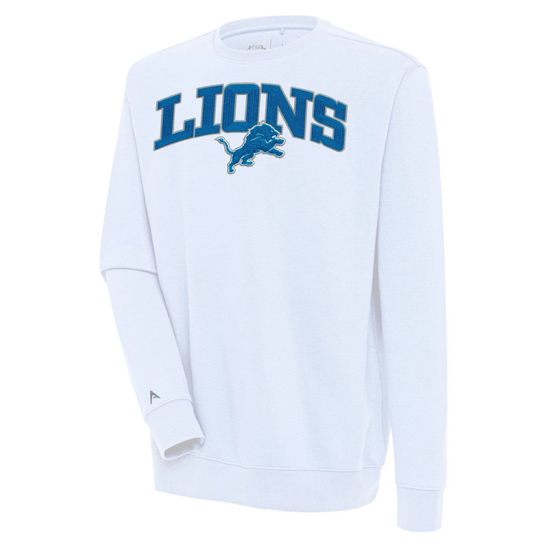 Detroit Lions Antigua Victory Chenille Pullover Sweatshirt | NFL Hot