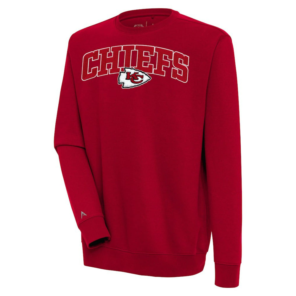 Kansas City Chiefs Antigua Victory Chenille Pullover Sweatshirt | NFL On sale