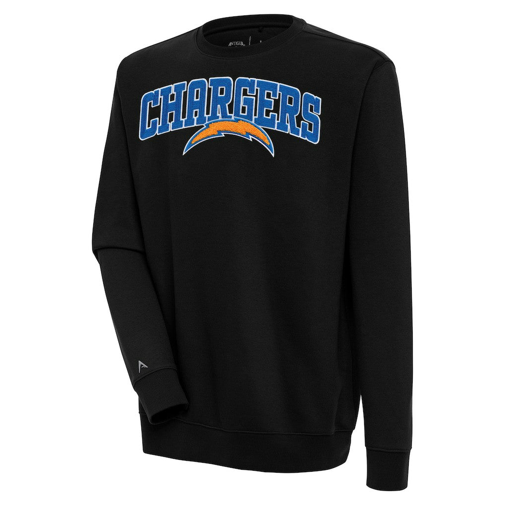 Los Angeles Chargers Antigua Victory Chenille Pullover Sweatshirt | NFL Hot