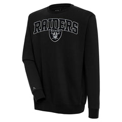 Las Vegas Raiders Antigua Victory Chenille Pullover Sweatshirt | NFL On sale