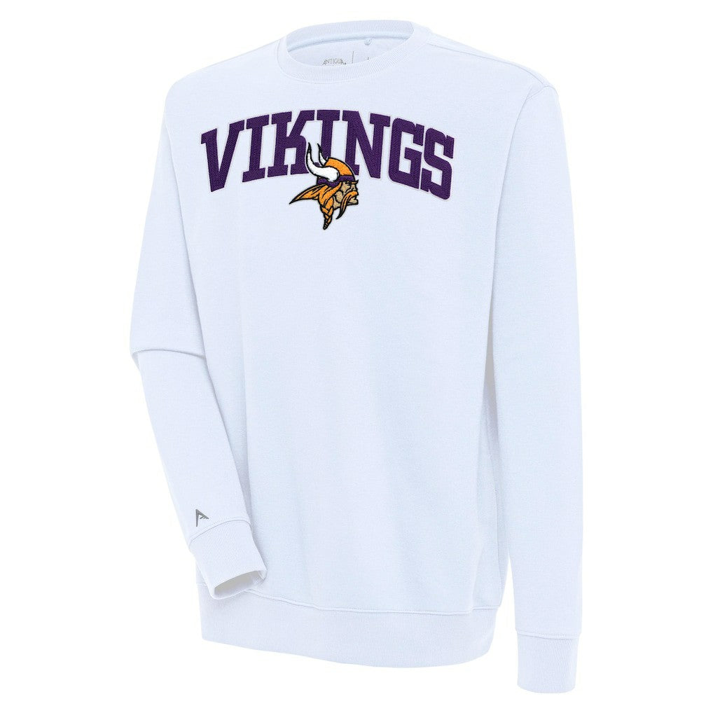 Minnesota Vikings Antigua Victory Chenille Pullover Sweatshirt | NFL Near me