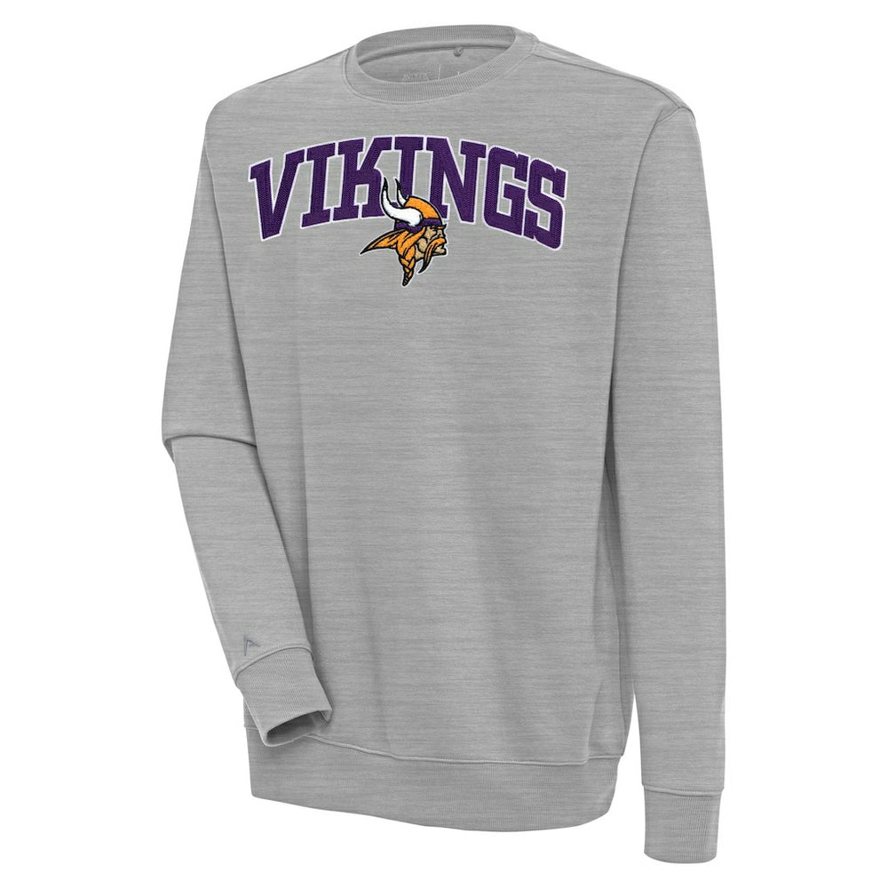 Minnesota Vikings Antigua Victory Chenille Pullover Sweatshirt | NFL Discount