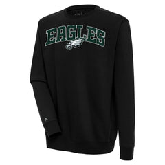 Philadelphia Eagles Antigua Victory Chenille Pullover Sweatshirt | NFL Sale