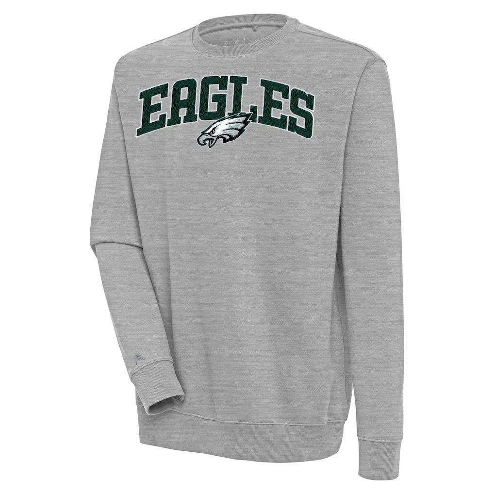 Philadelphia Eagles Antigua Victory Chenille Pullover Sweatshirt | NFL Discount