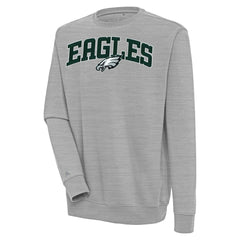 Philadelphia Eagles Antigua Victory Chenille Pullover Sweatshirt | NFL Discount