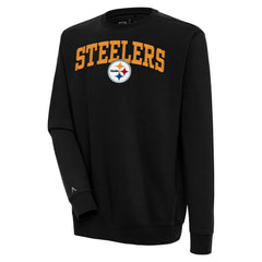 Pittsburgh Steelers Antigua Victory Chenille Pullover Sweatshirt | NFL US