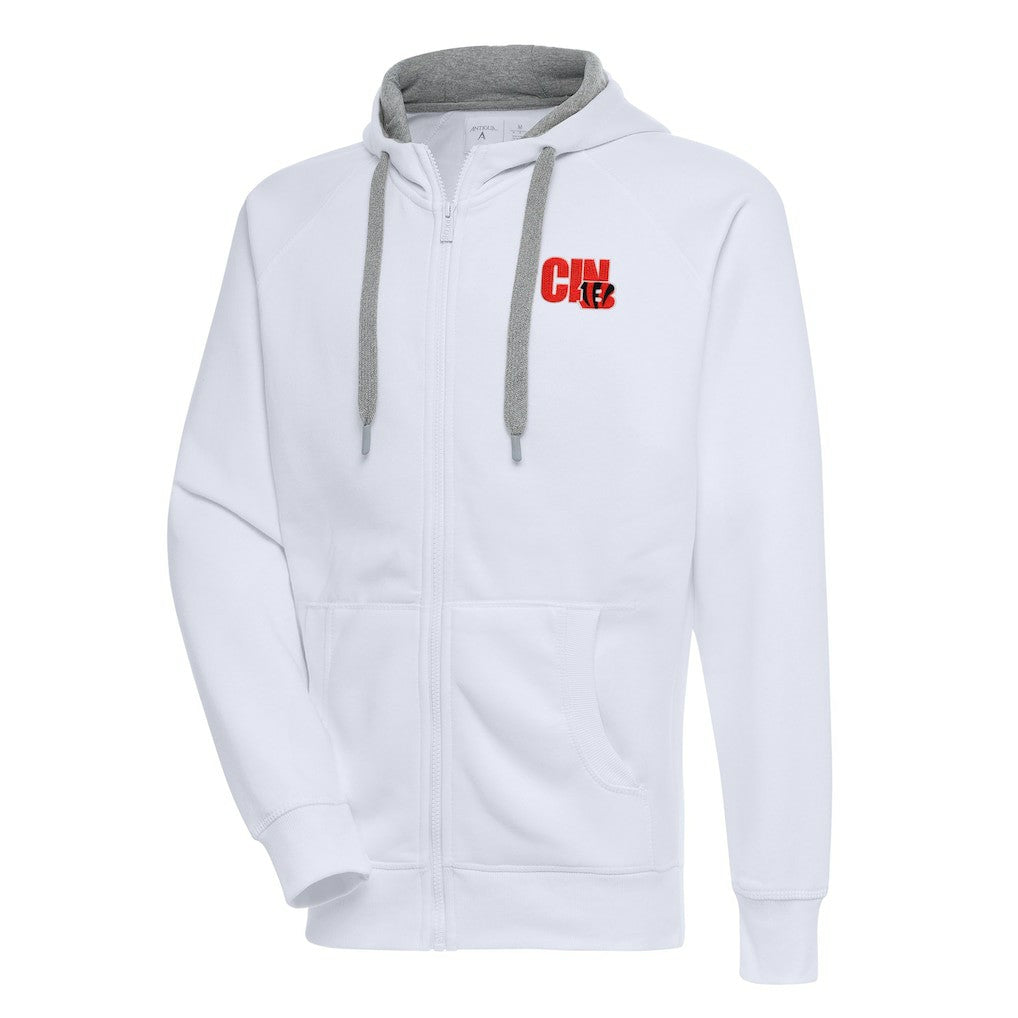 Cincinnati Bengals Antigua Victory Full-Zip Hoodie | NFL Near me