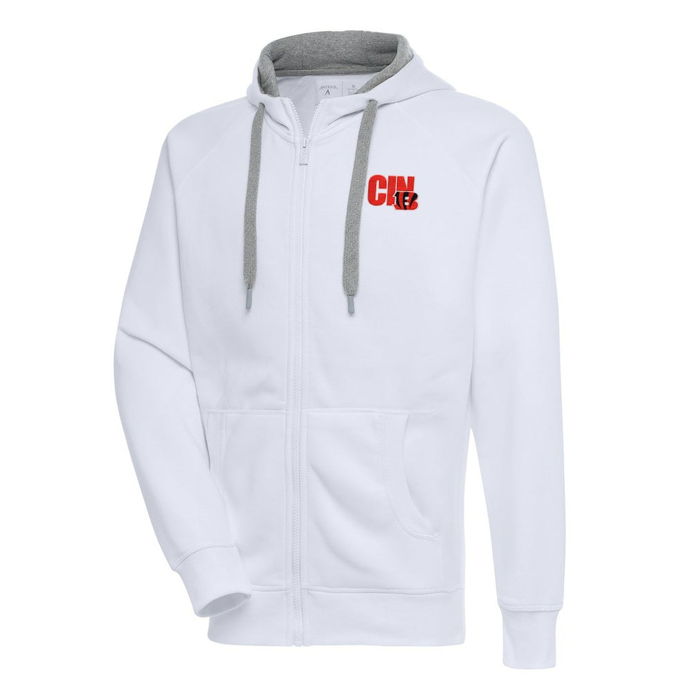 Cincinnati Bengals Antigua Victory Full-Zip Hoodie | NFL Near me