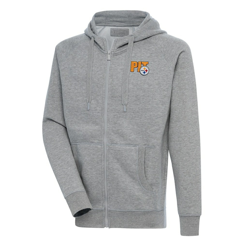 Pittsburgh Steelers Antigua Victory Full-Zip Hoodie | NFL On sale
