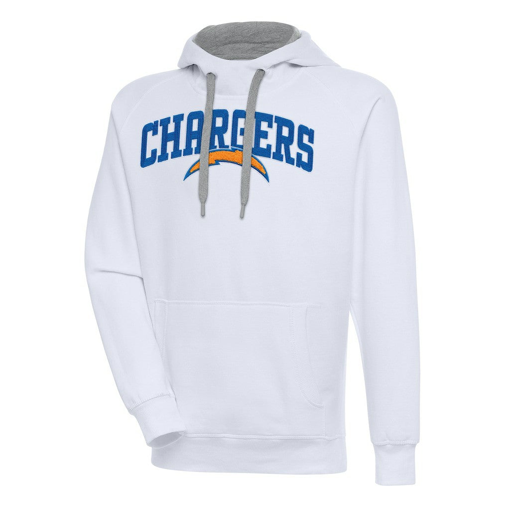 Los Angeles Chargers Antigua Victory Pullover Hoodie | NFL US