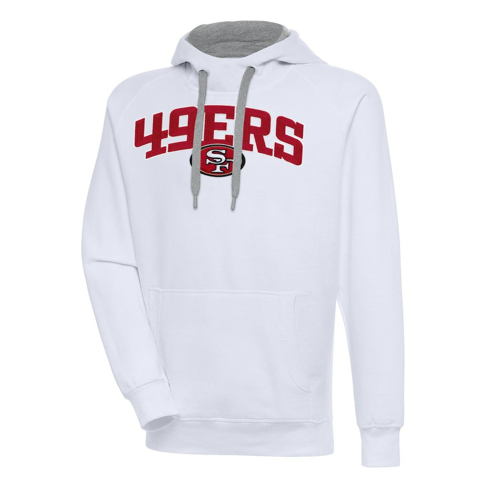 San Francisco 49ers Antigua Victory Pullover Hoodie | NFL Near me