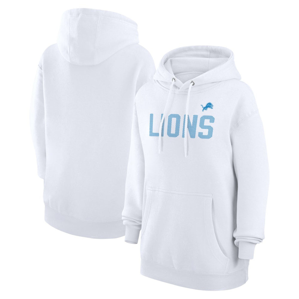 Detroit Lions G-III 4Her by Carl Banks Women's Dot Print Pullover Hoodie | NFL Hot