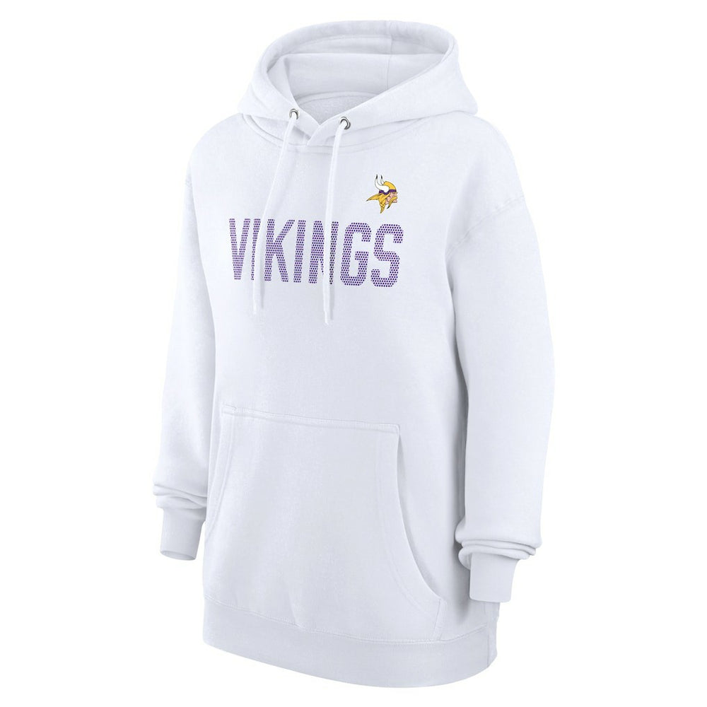 Minnesota Vikings G-III 4Her by Carl Banks Women's Dot Print Pullover Hoodie | NFL Outlet