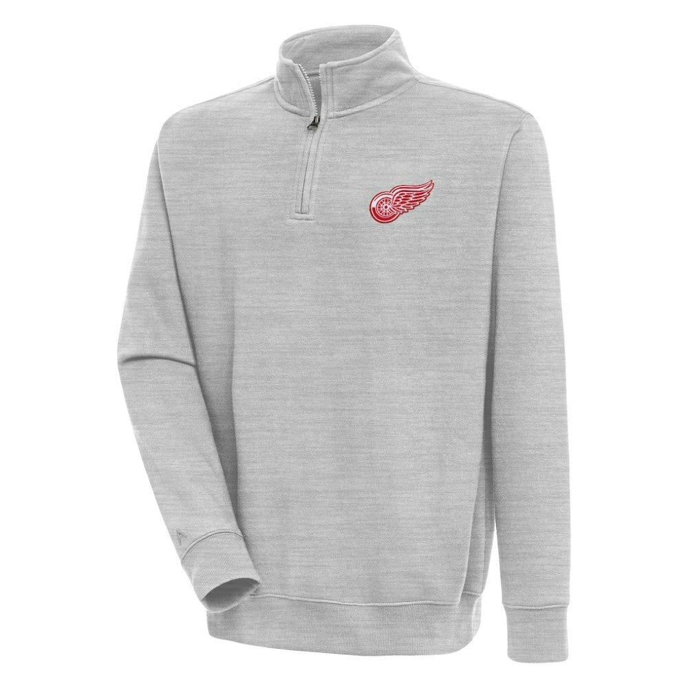 Detroit Red Wings Antigua Victory Quarter-Zip Pullover Top -  NHL Pullover